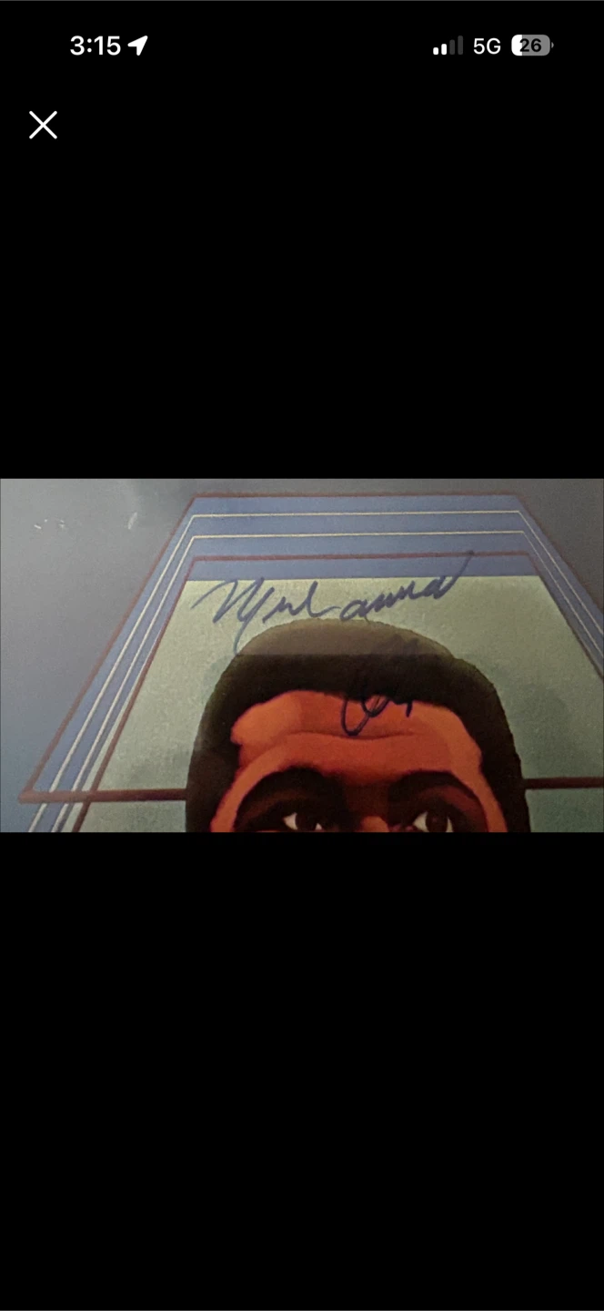 Muhammad Ali signed with COA - photo 2