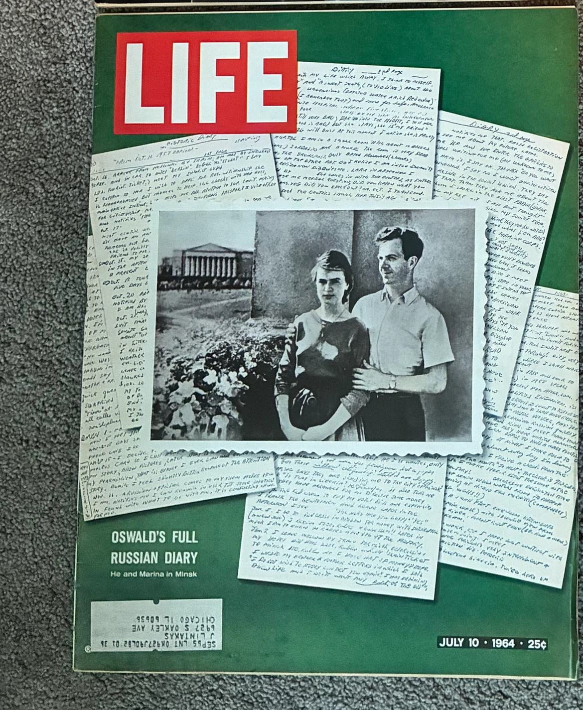 Original LIFE Magazine issue dated July 10 1964