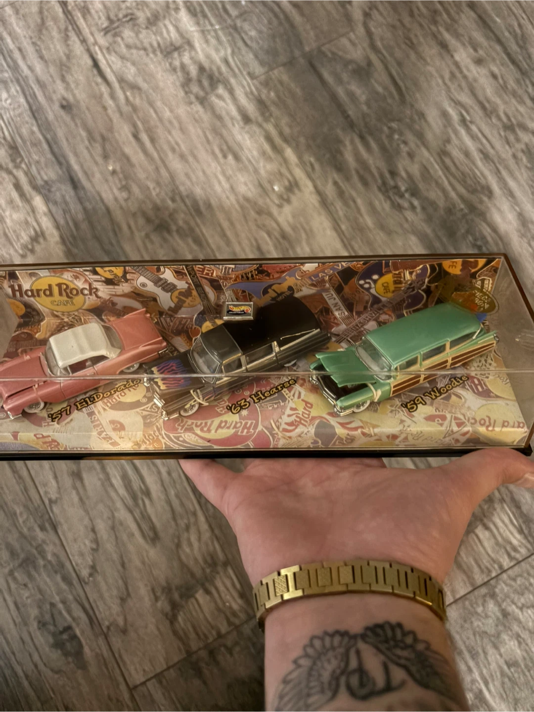 Hard Rock Cafe Hot Wheels Collectible 3-Car Set