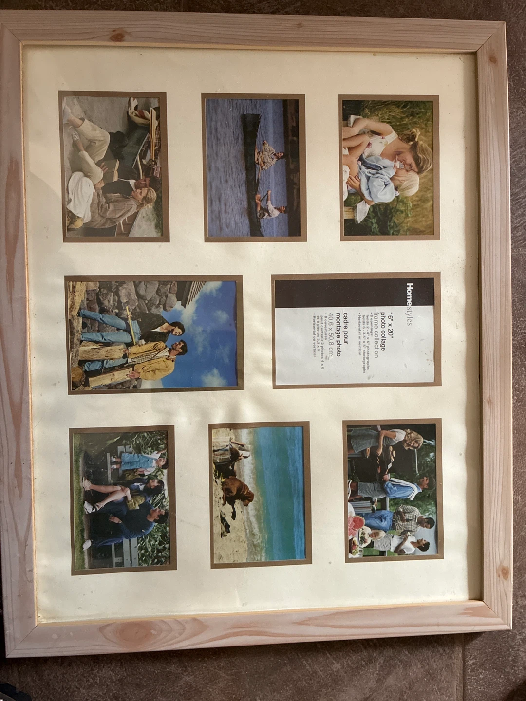 Homestyles 16x20 Photo Collage Frame