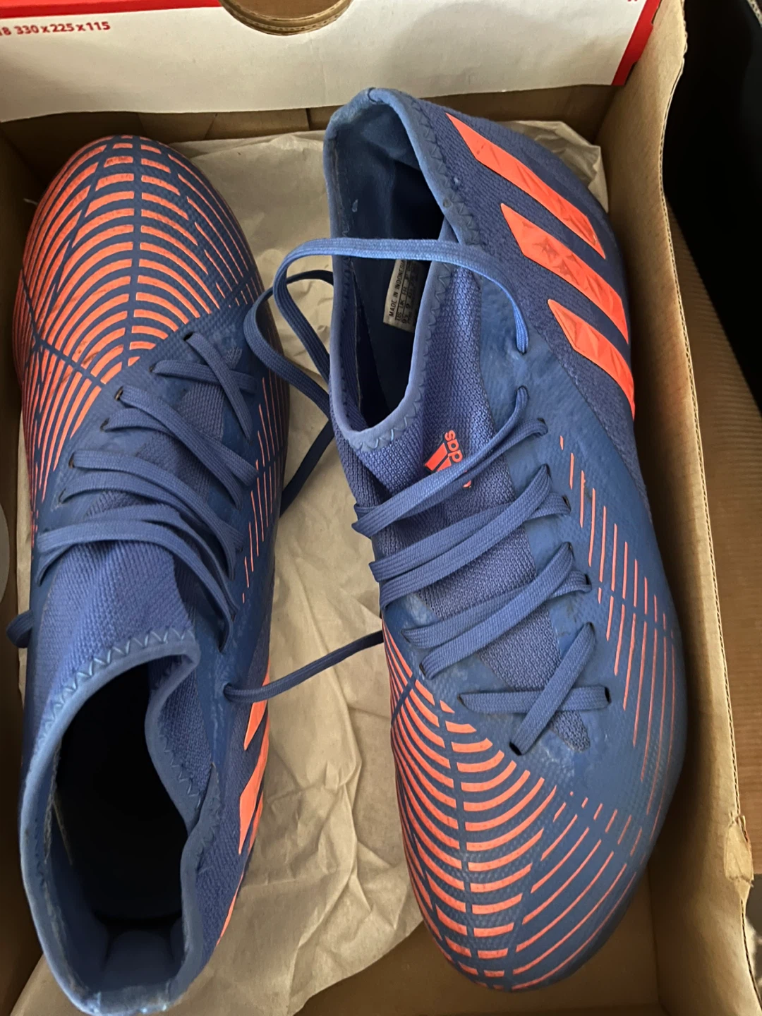 Adidas Predator Soccer Cleats-mens 9.5 - photo 2