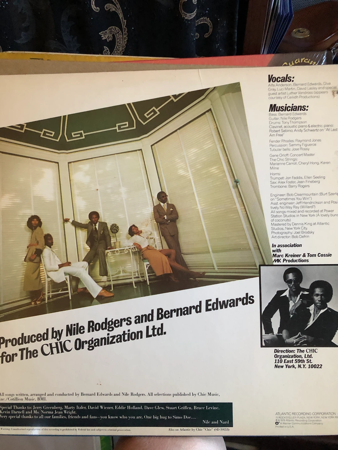 C'est Chic Vinyl Record - photo 2