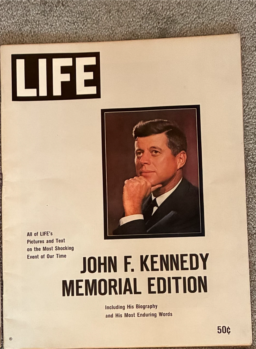 LIFE magazine feature about John F. Kennedy