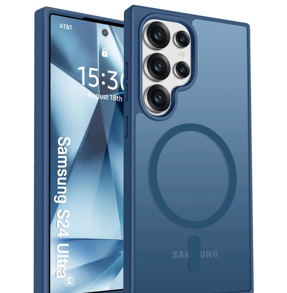 Dark Blue Phone Case for S24 Ultra - photo 2