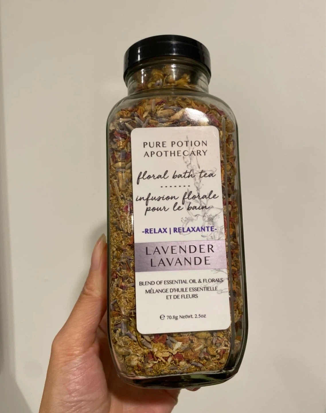 Apothecary Lavender Floral Bath Tea