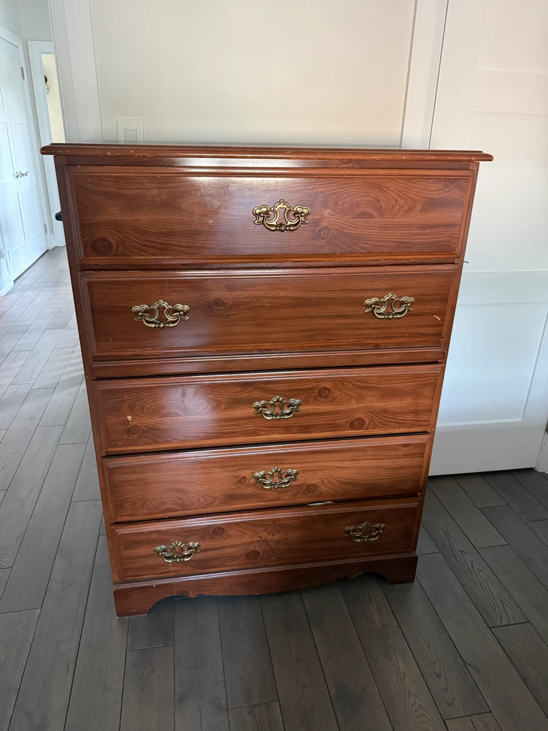 Wood dresser