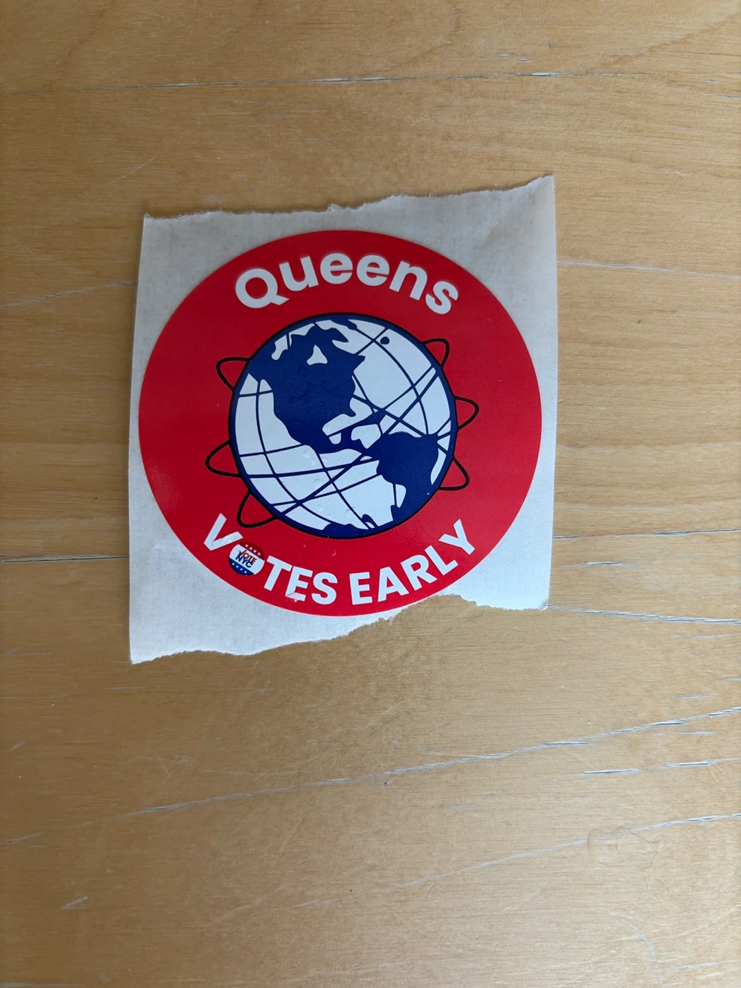 Queens Votes Early Sticker