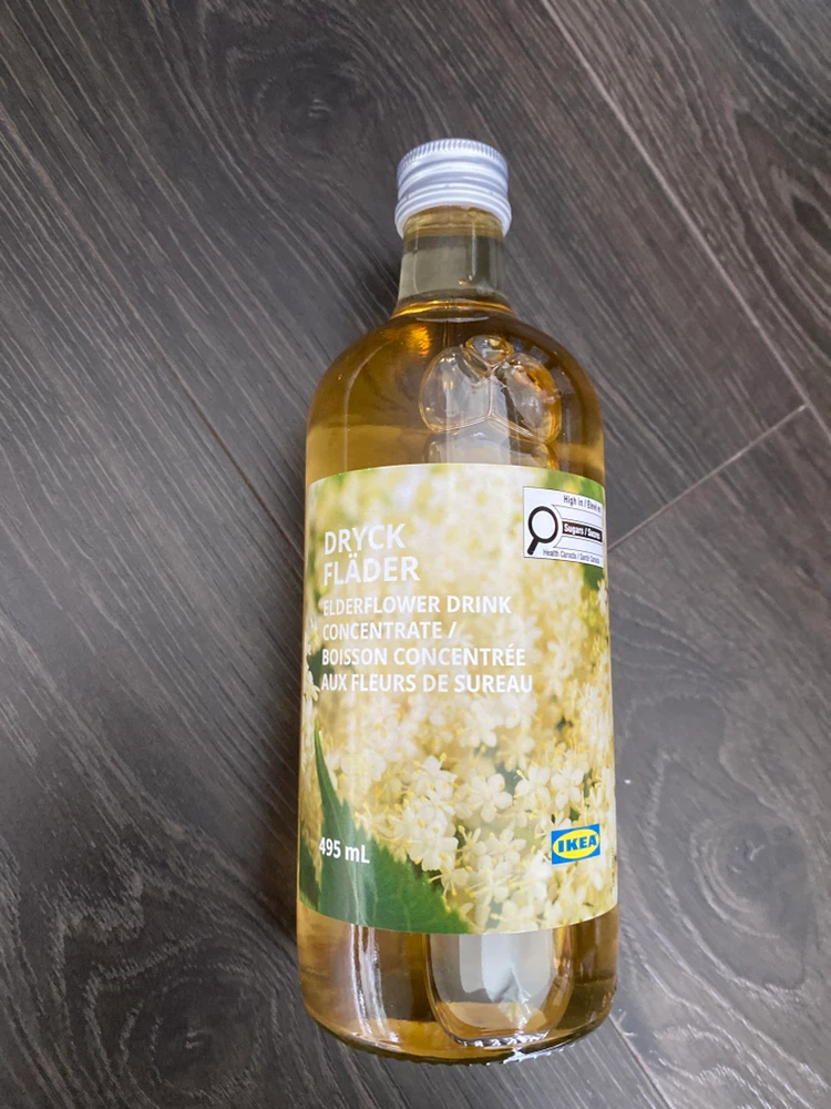 Elderflower Drink Concentrate 495’l