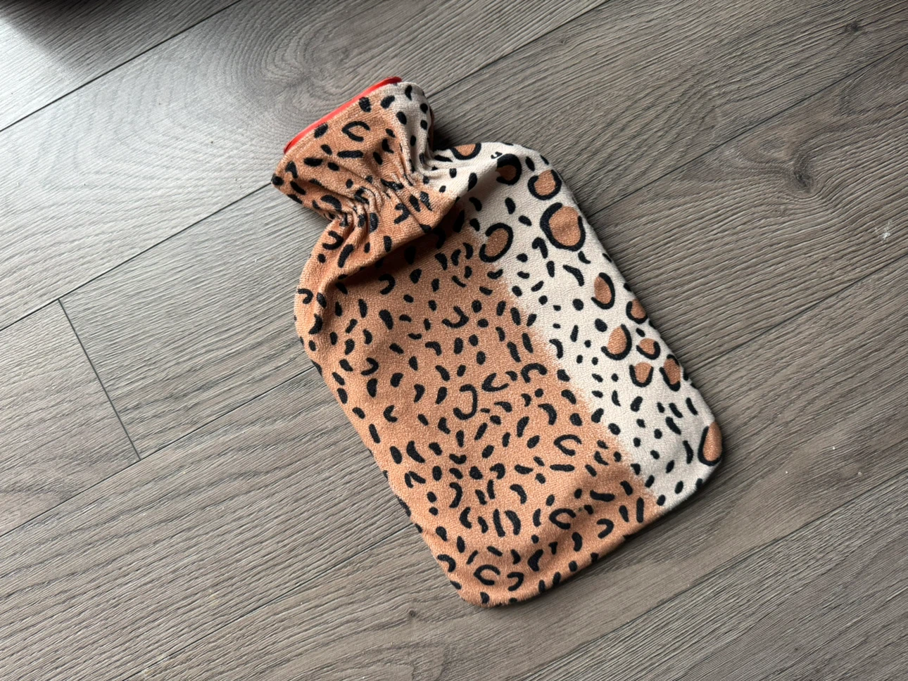 Leopard Print Hot Water Bottle