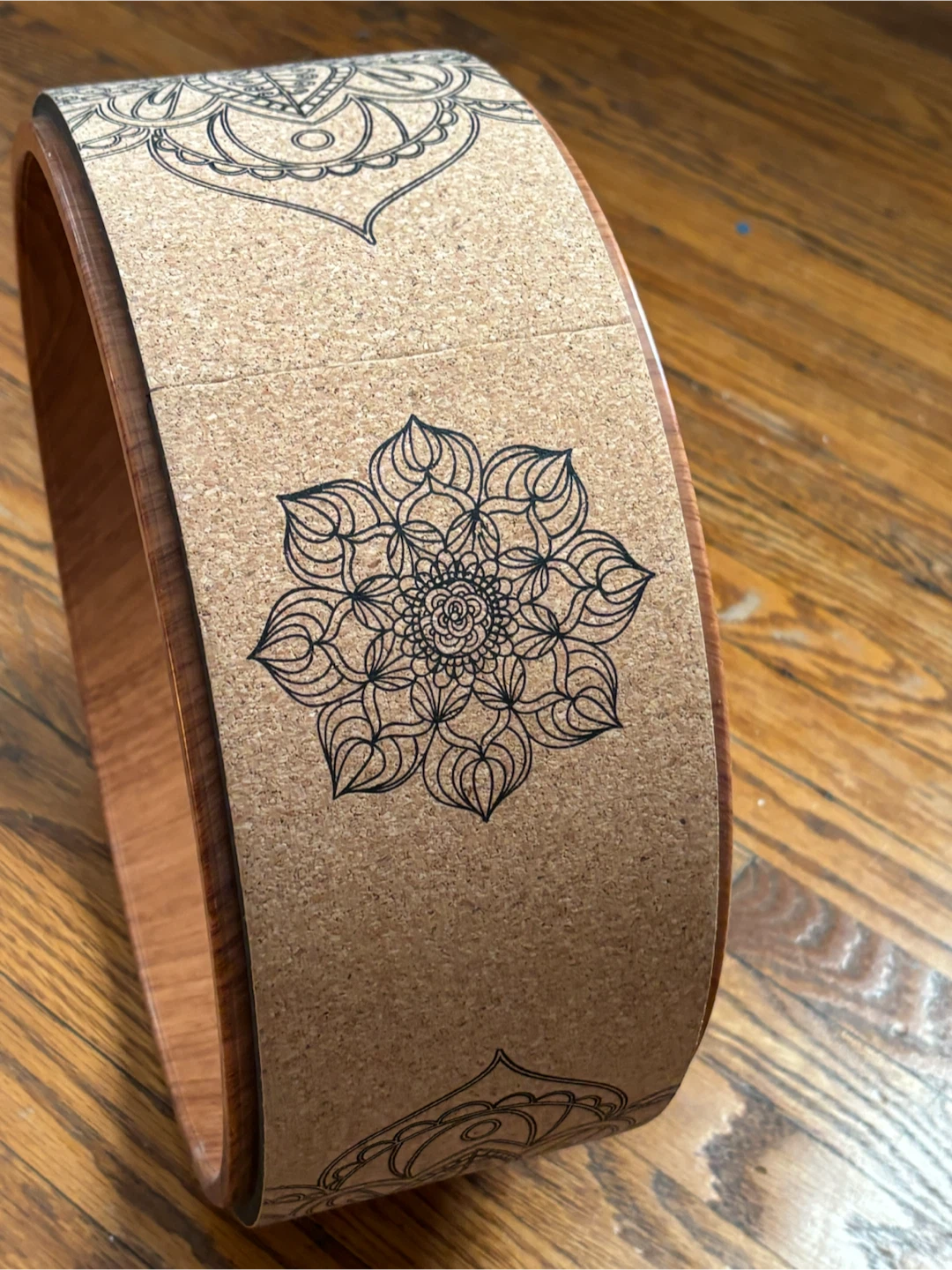 Yoga Wheel with Om Mandala Design - photo 2