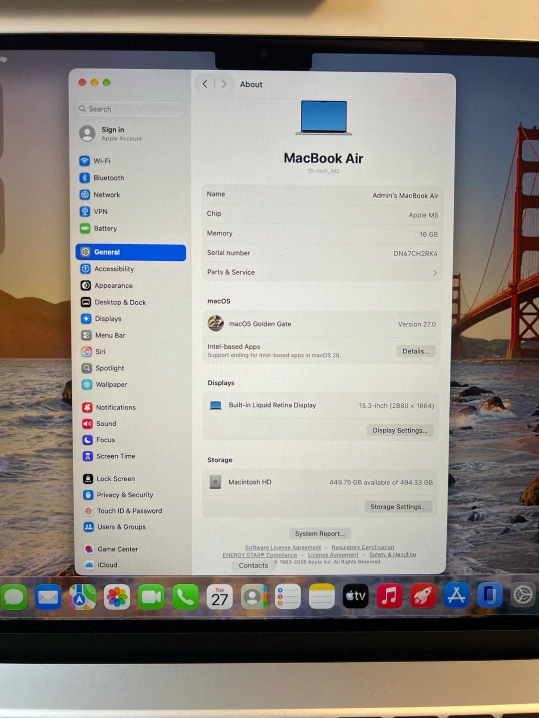 Apple MacBook Air M5 – 16GB RAM / 512GB SSD – NEW (Open Box) - photo 2