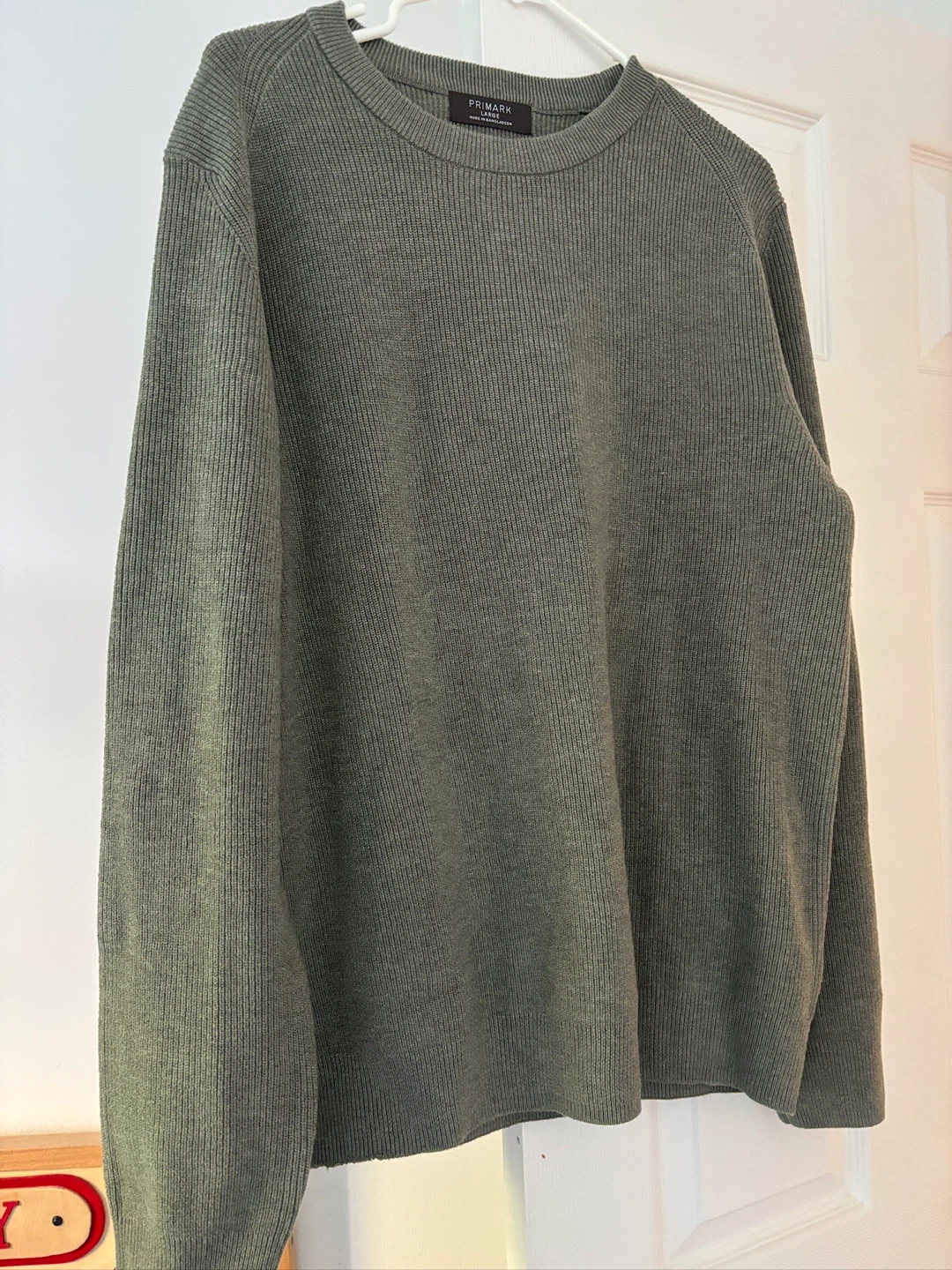 Primark Olive Green Ribbed Sweater