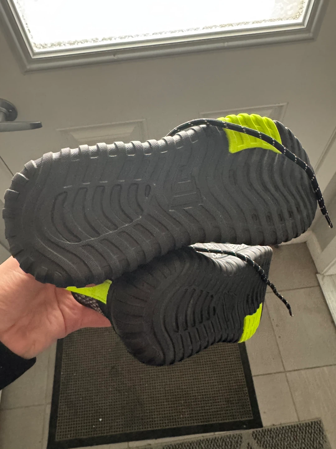 Adidas Kids Running Shoes Black/Grey - photo 3