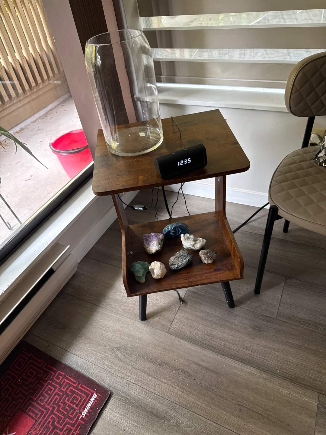 Rustic Industrial Coffee Table and side tables