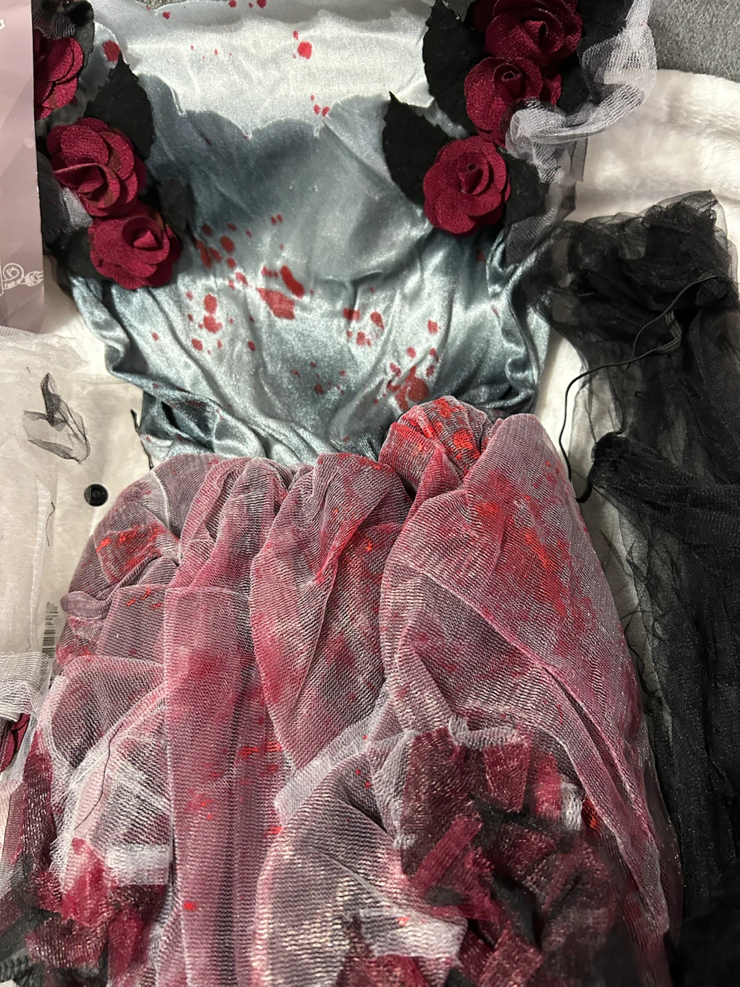 New -Spooktacular Creations Prom Queen Costume