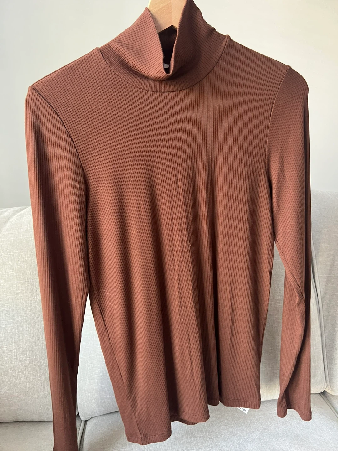 Wilfred Brown Turtleneck Top - photo 2