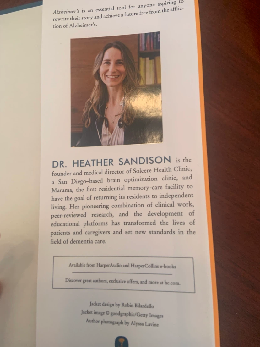 Reversing Alzheimer's by Dr. Heather Sandison - photo 3