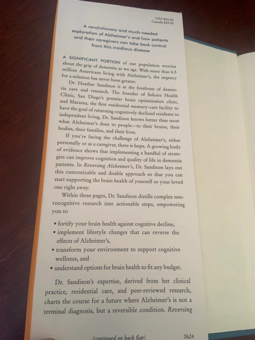 Reversing Alzheimer's by Dr. Heather Sandison - photo 5