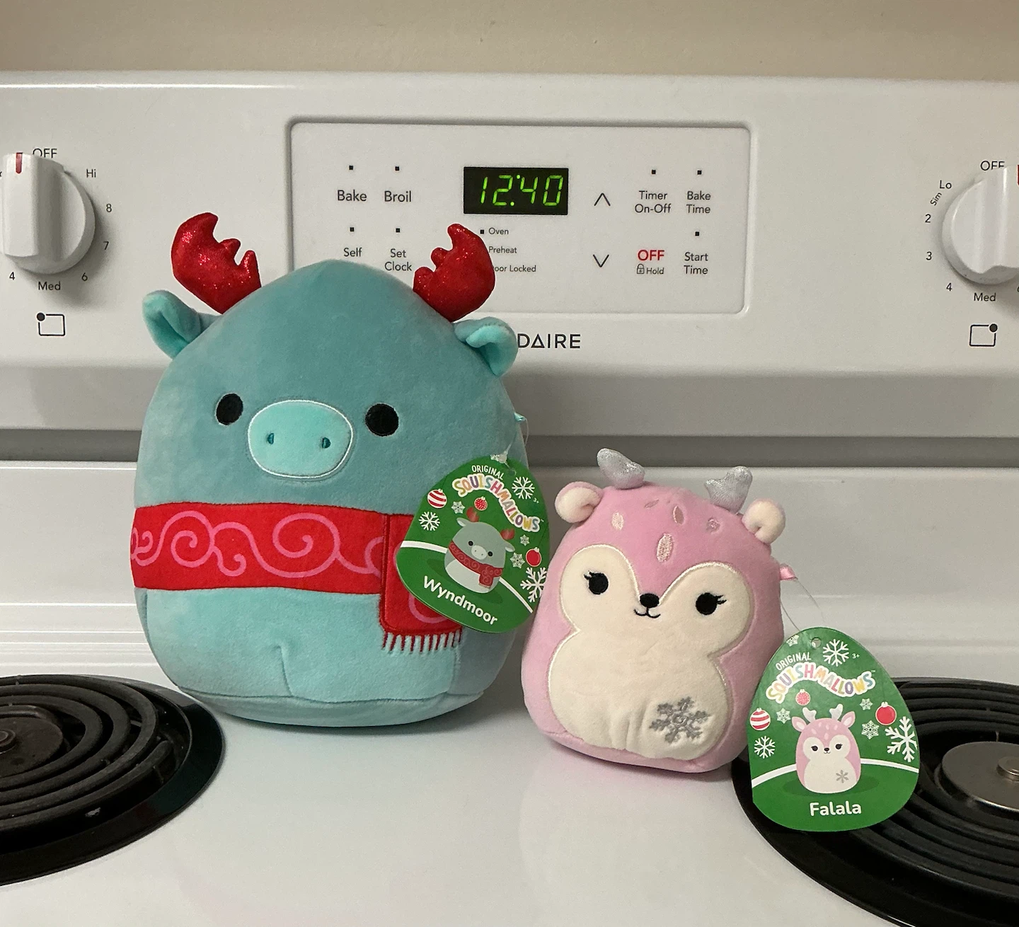 Two Squishmallows Plush Toys Wyndmoor and Falala