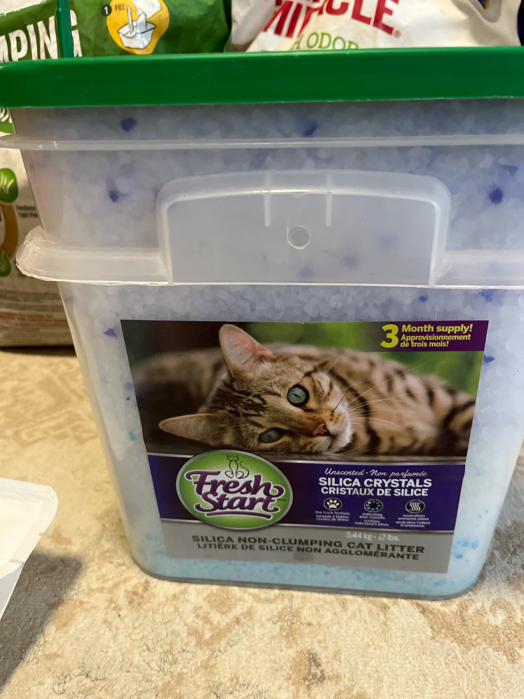 Fresh Start Silica Cat Litter 5.44kg