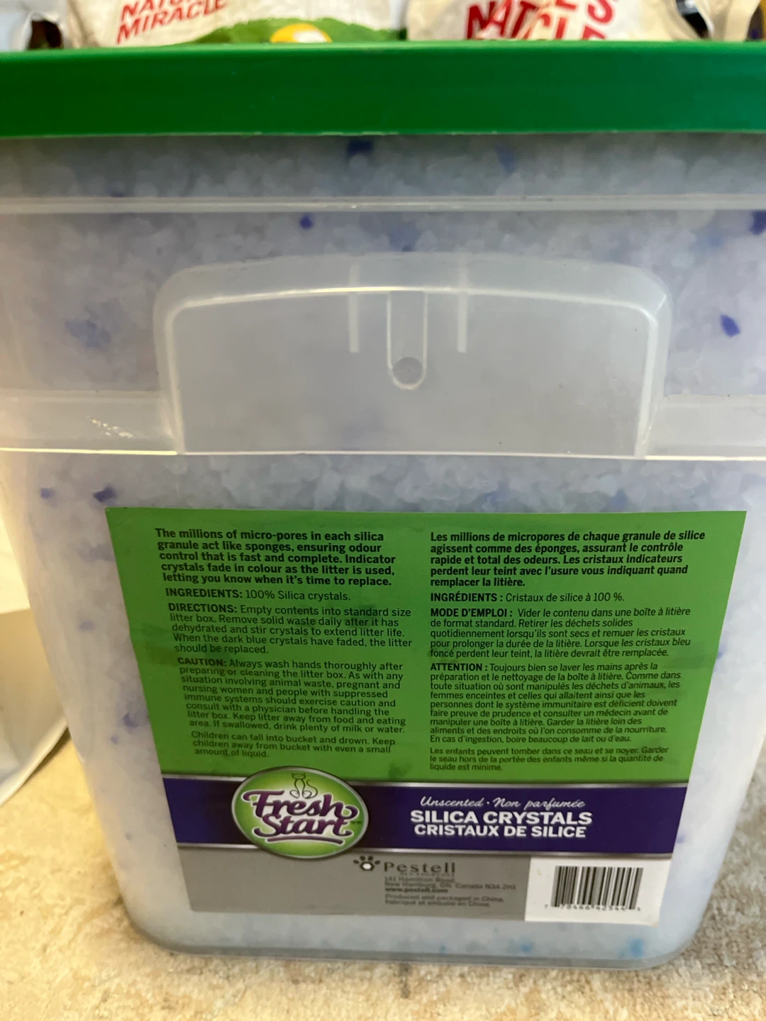 Fresh Start Silica Cat Litter 5.44kg - photo 2