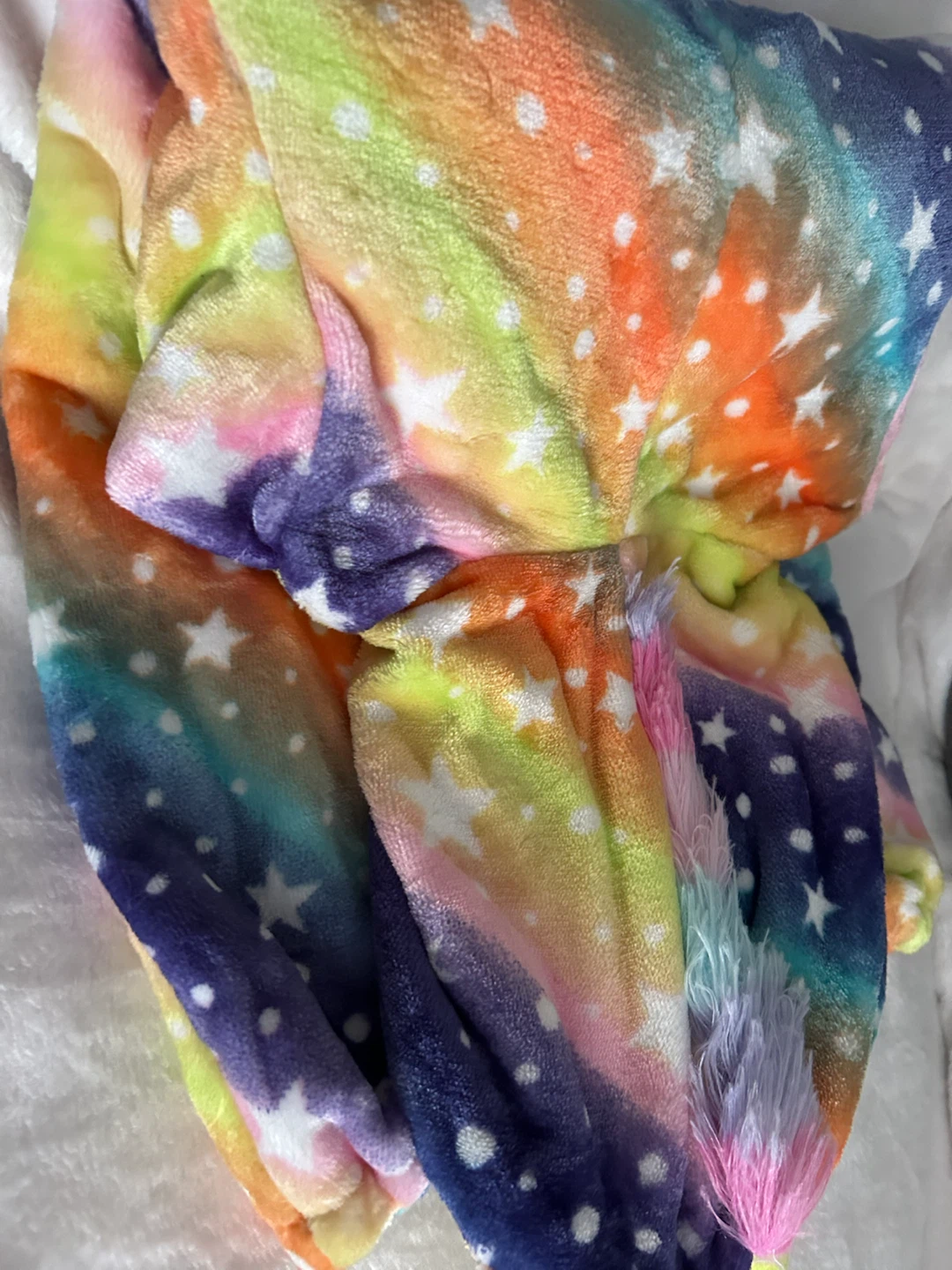 New-Michley Unicorn Rainbow Fleece Onesie - photo 2