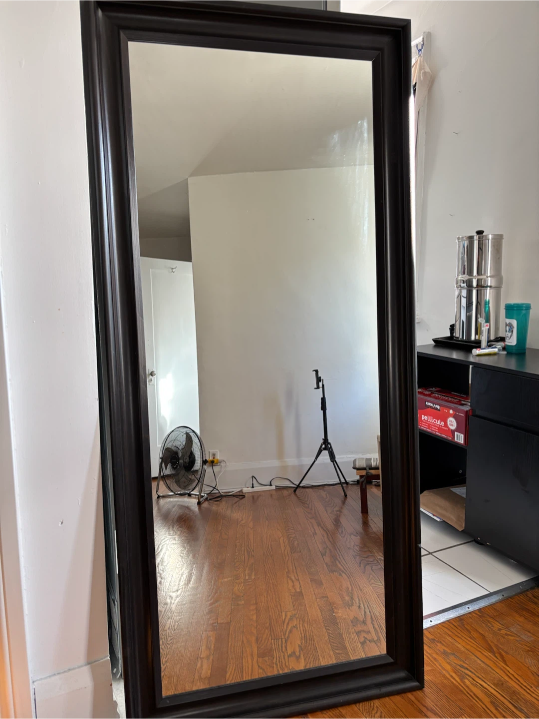 Large Full Length Mirror - Espresso Finish - photo 3