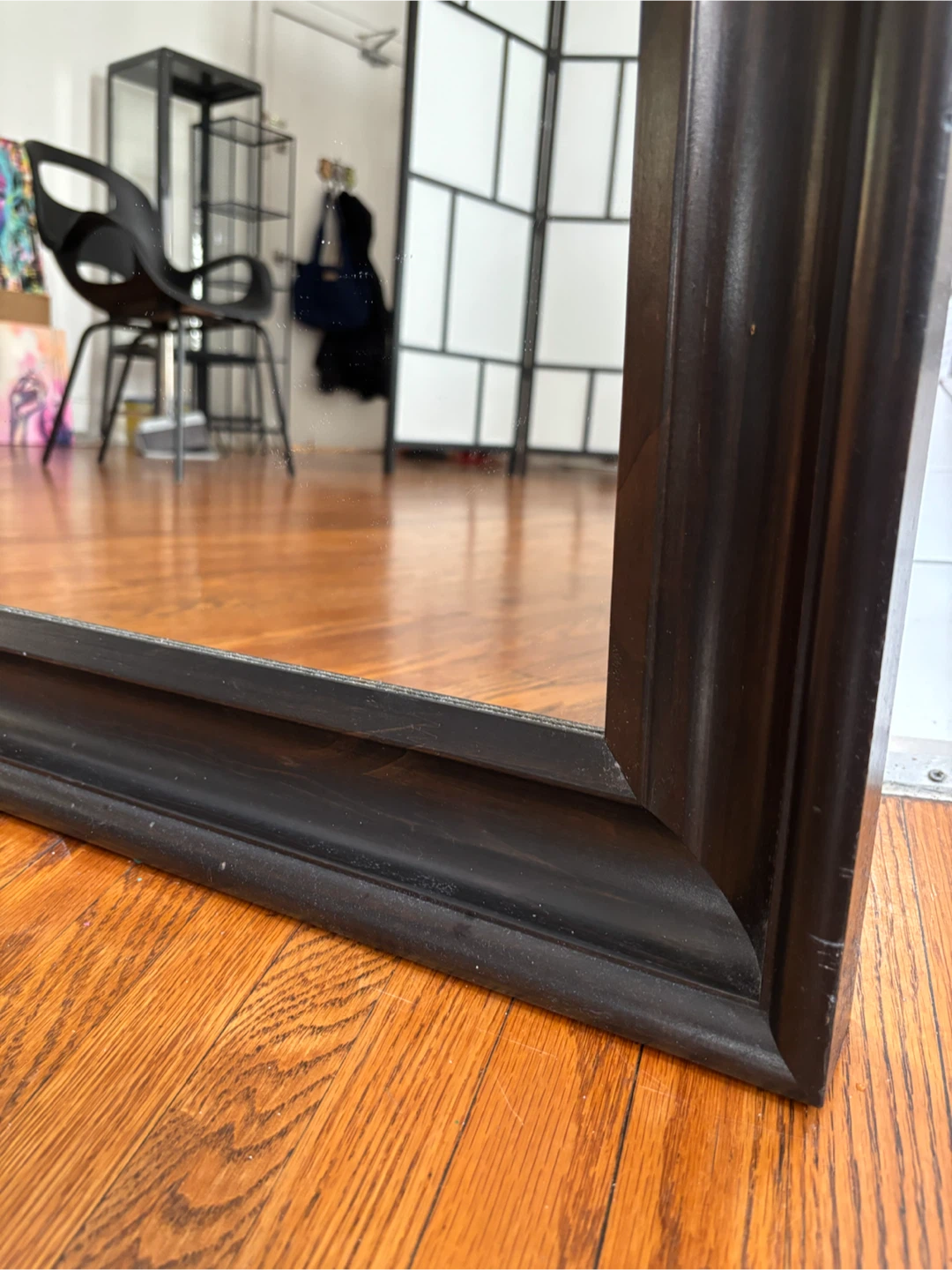Large Full Length Mirror - Espresso Finish - photo 4