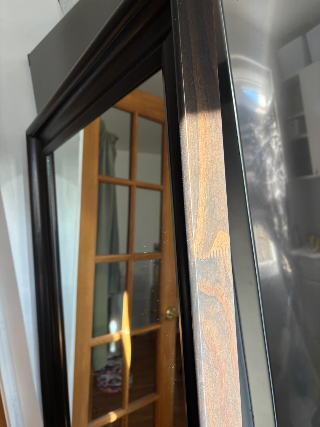 Large Full Length Mirror - Espresso Finish - photo 5