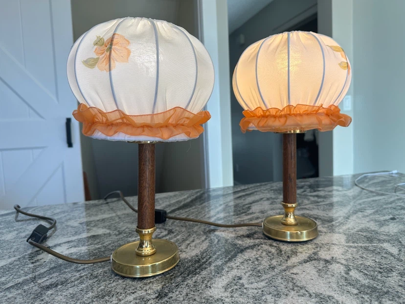 Vintage Boudoir Table Lamps - photo 4