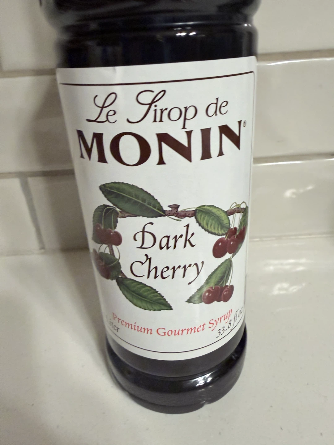 Monin Dark Cherry Premium Gourmet Syrup - photo 3