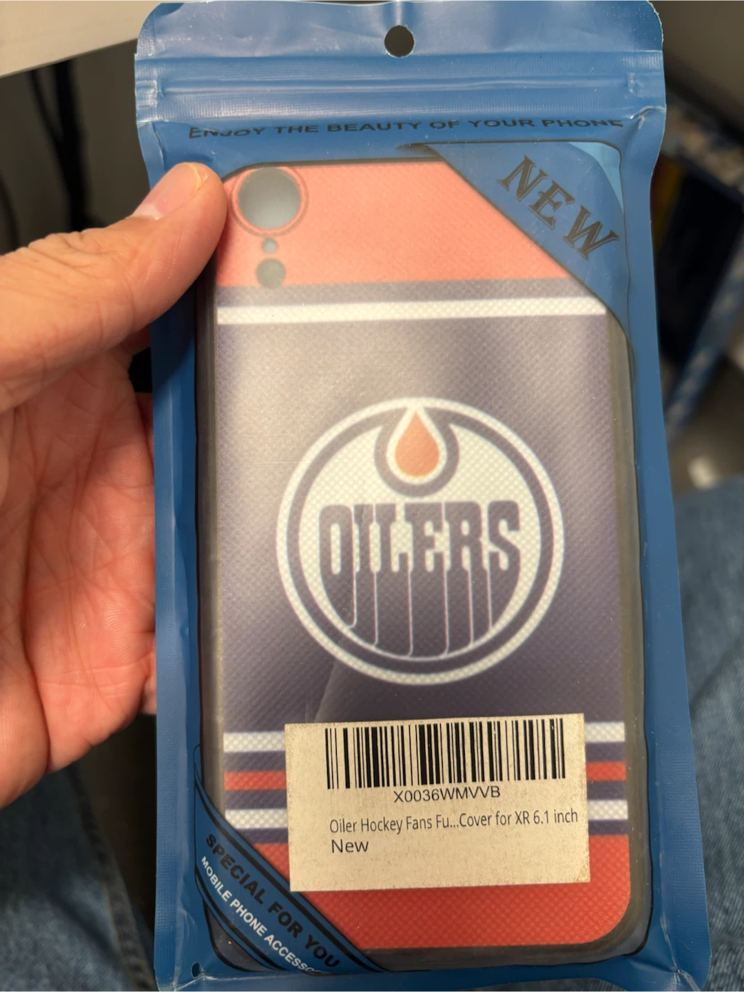 Edmonton Oilers Phone Case for iPhone XR