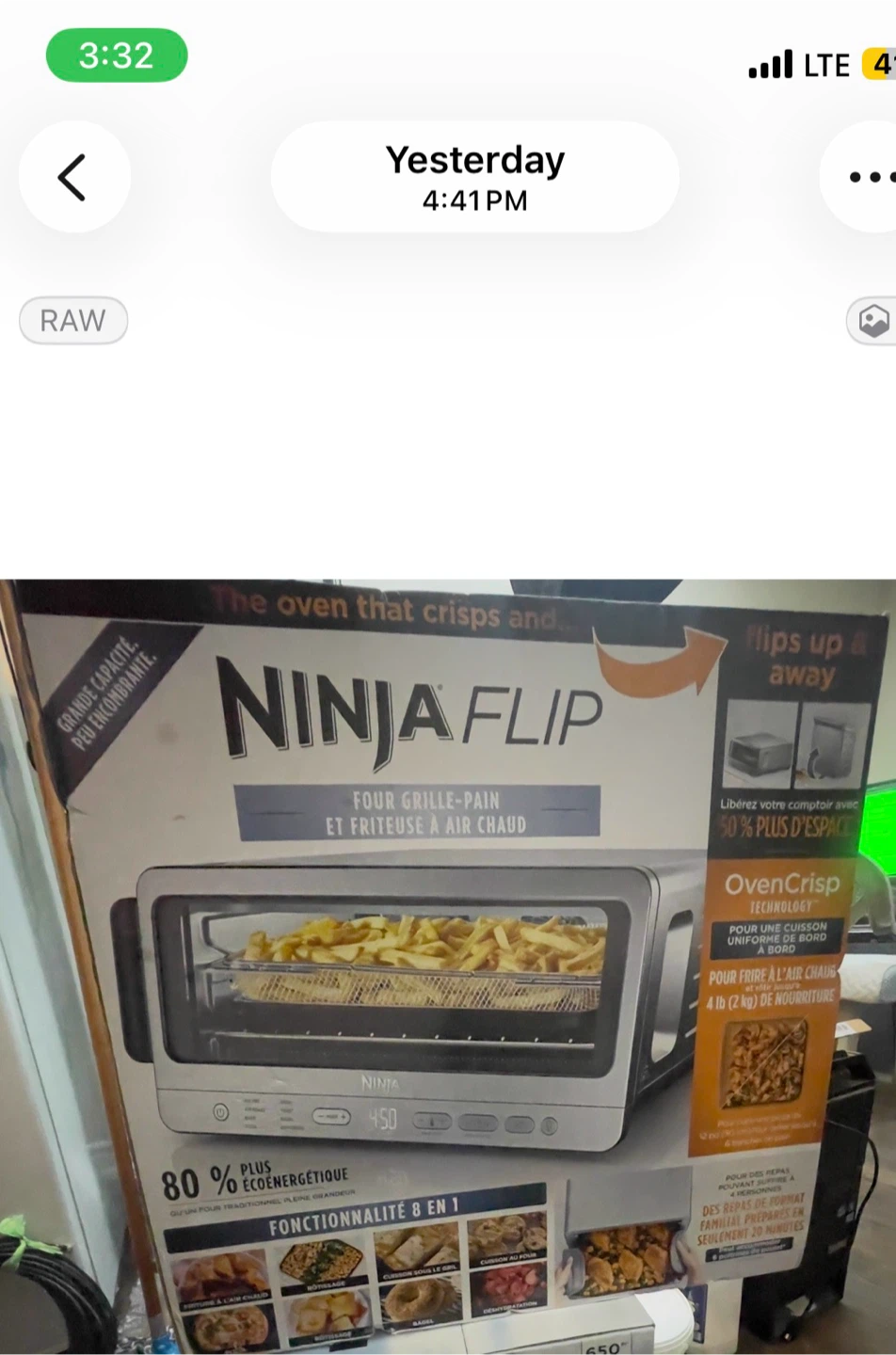 Ninja Flip Toaster Oven & Air Fryer – Brand New in Box (SP151C)