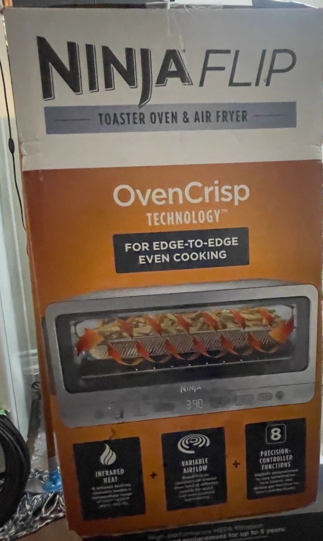 Ninja Flip Toaster Oven & Air Fryer – Brand New in Box (SP151C) - photo 2
