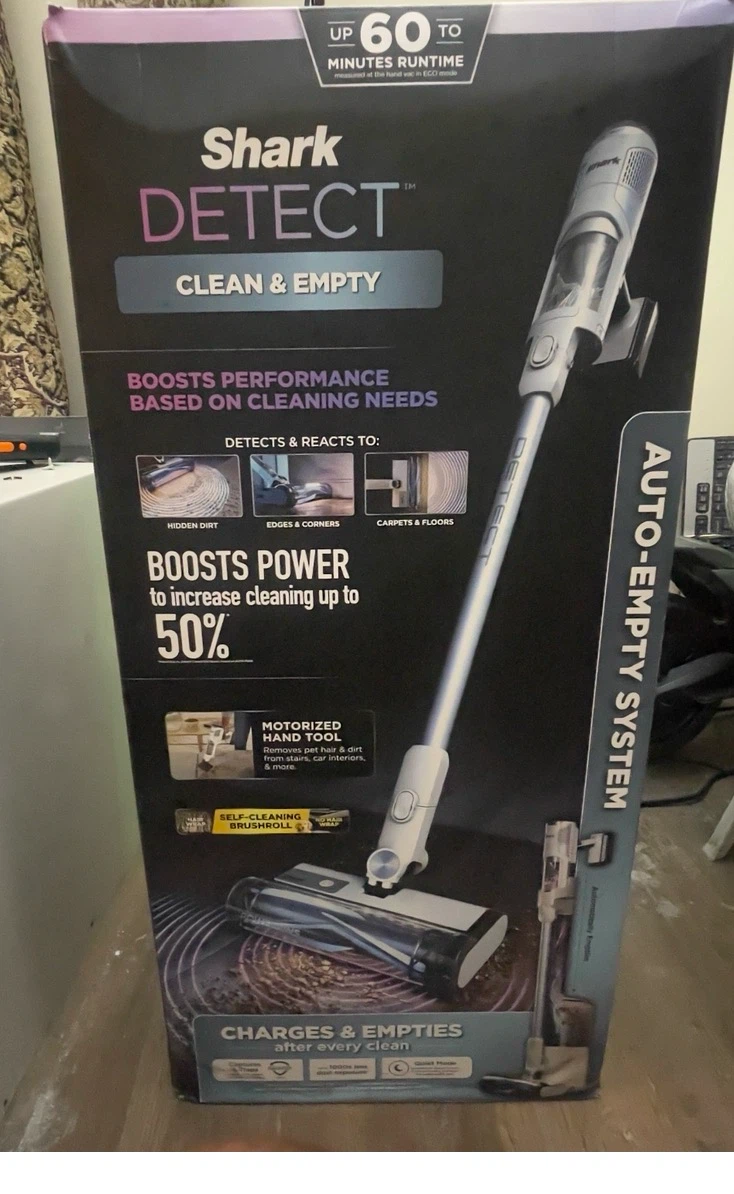 Shark Detect Clean & Empty Cordless Vacuum – Brand New in Box
