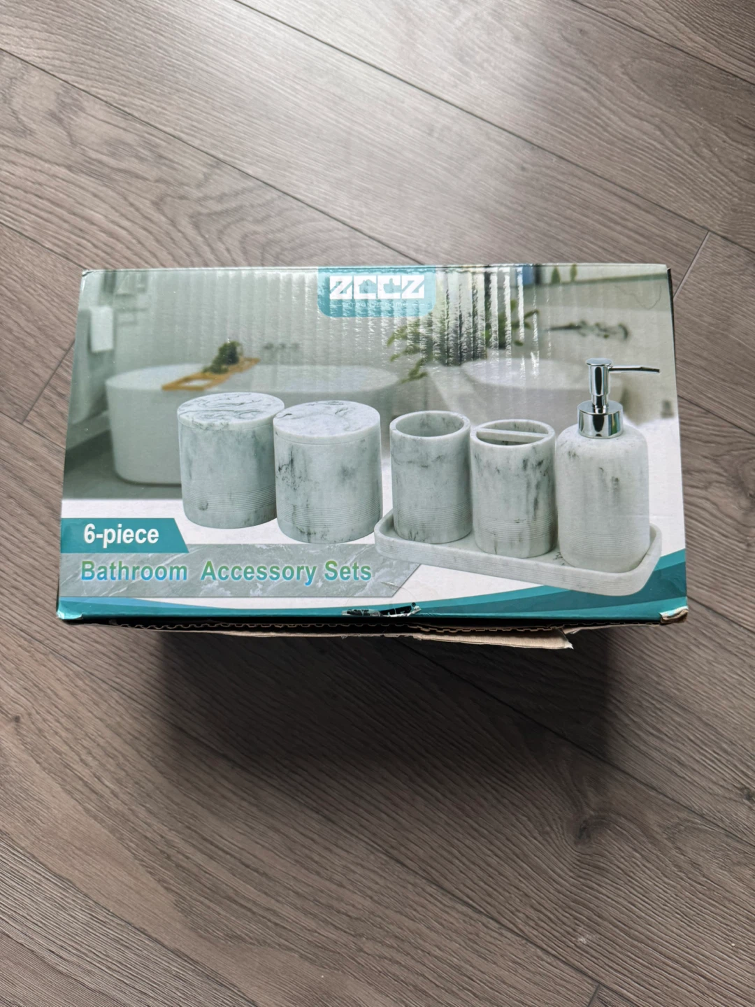 6-Piece Bathroom Accessory Set