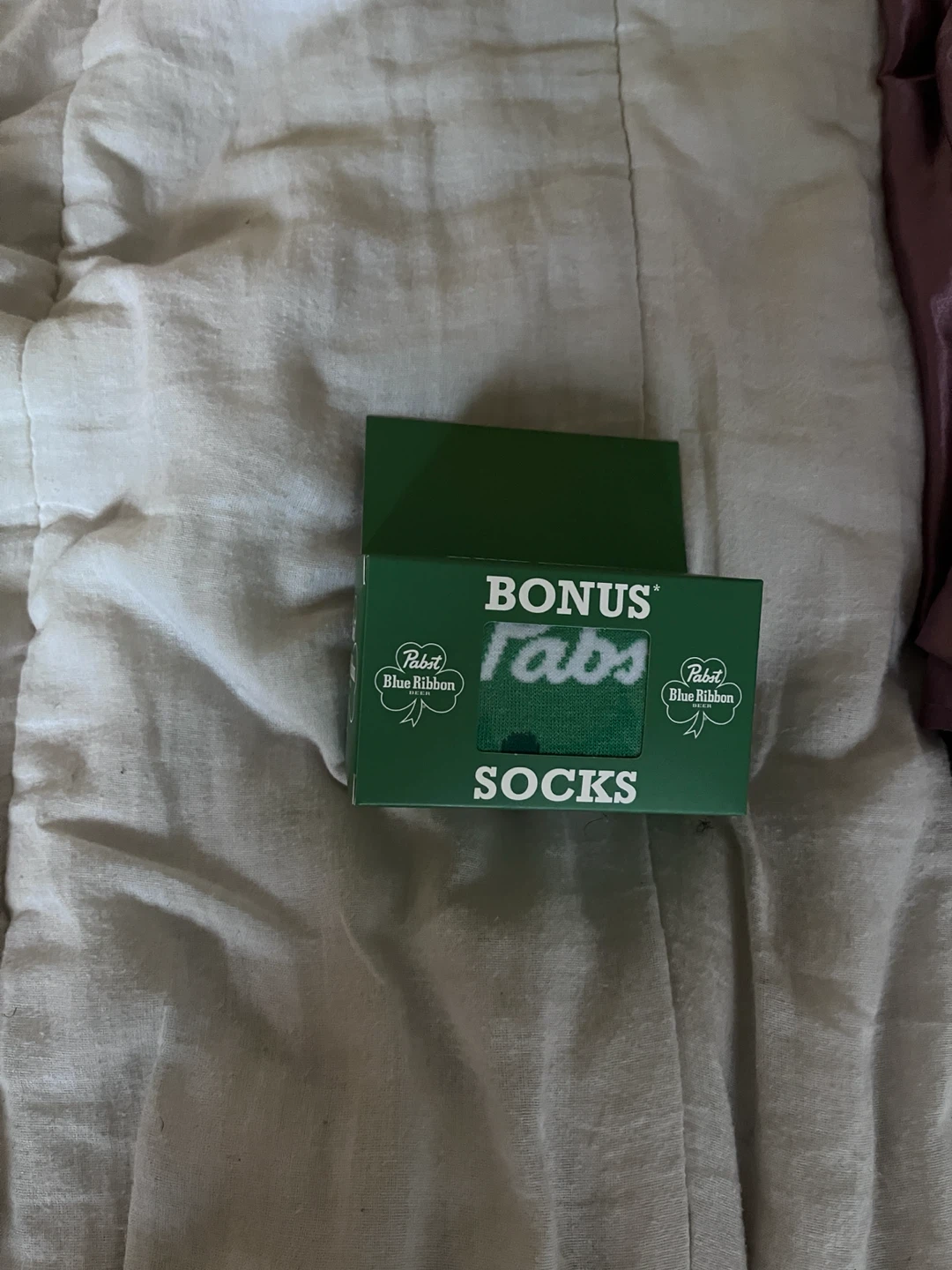Pabst Blue Ribbon Bonus Tabs Socks