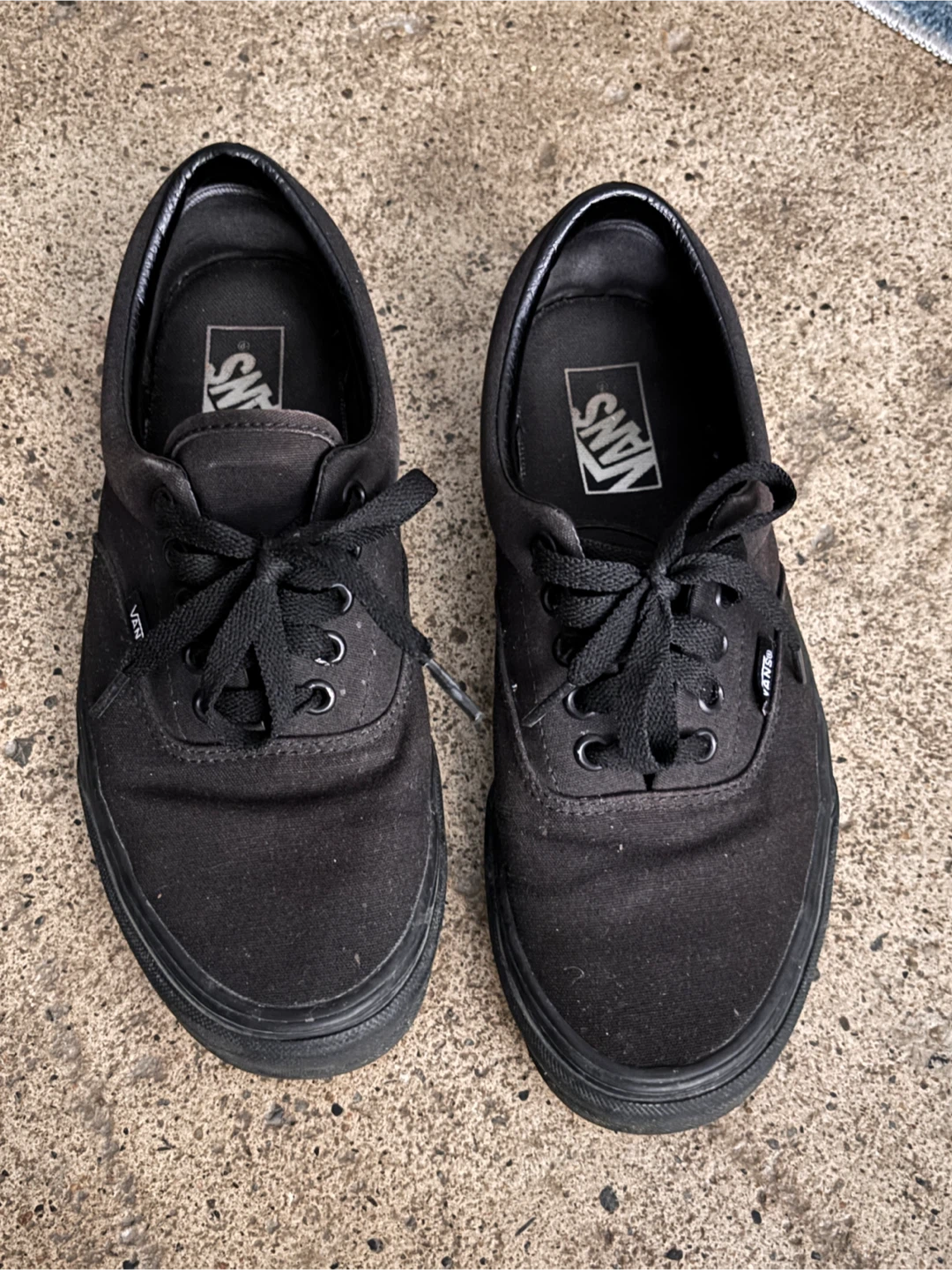 Vans All-Black Sneakers size 40.5 Europe