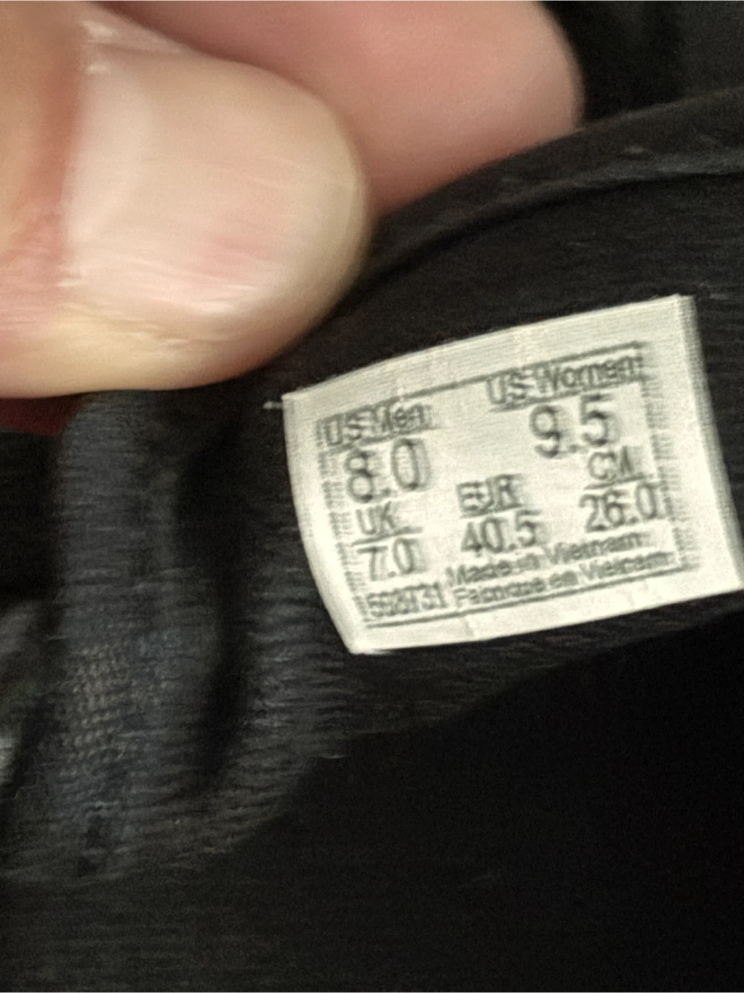 Vans All-Black Sneakers size 40.5 Europe - photo 5