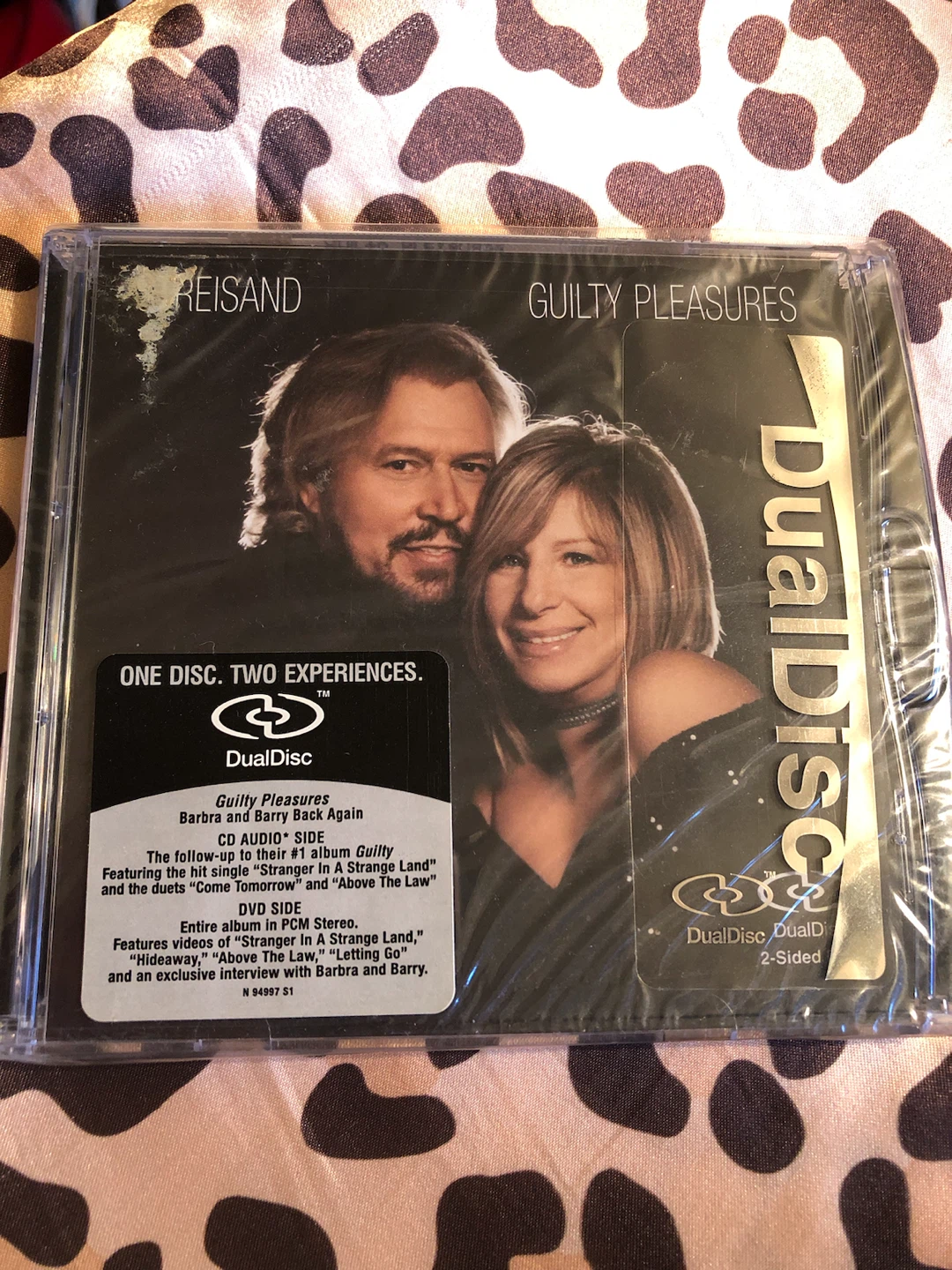 NEW Barbra Streisand Guilty Pleasures DualDisc