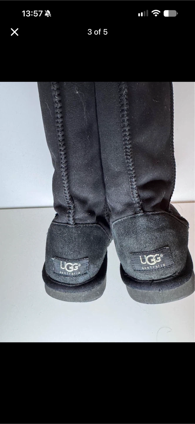 UGG Classic Tall Boots Black Size 6 - photo 3