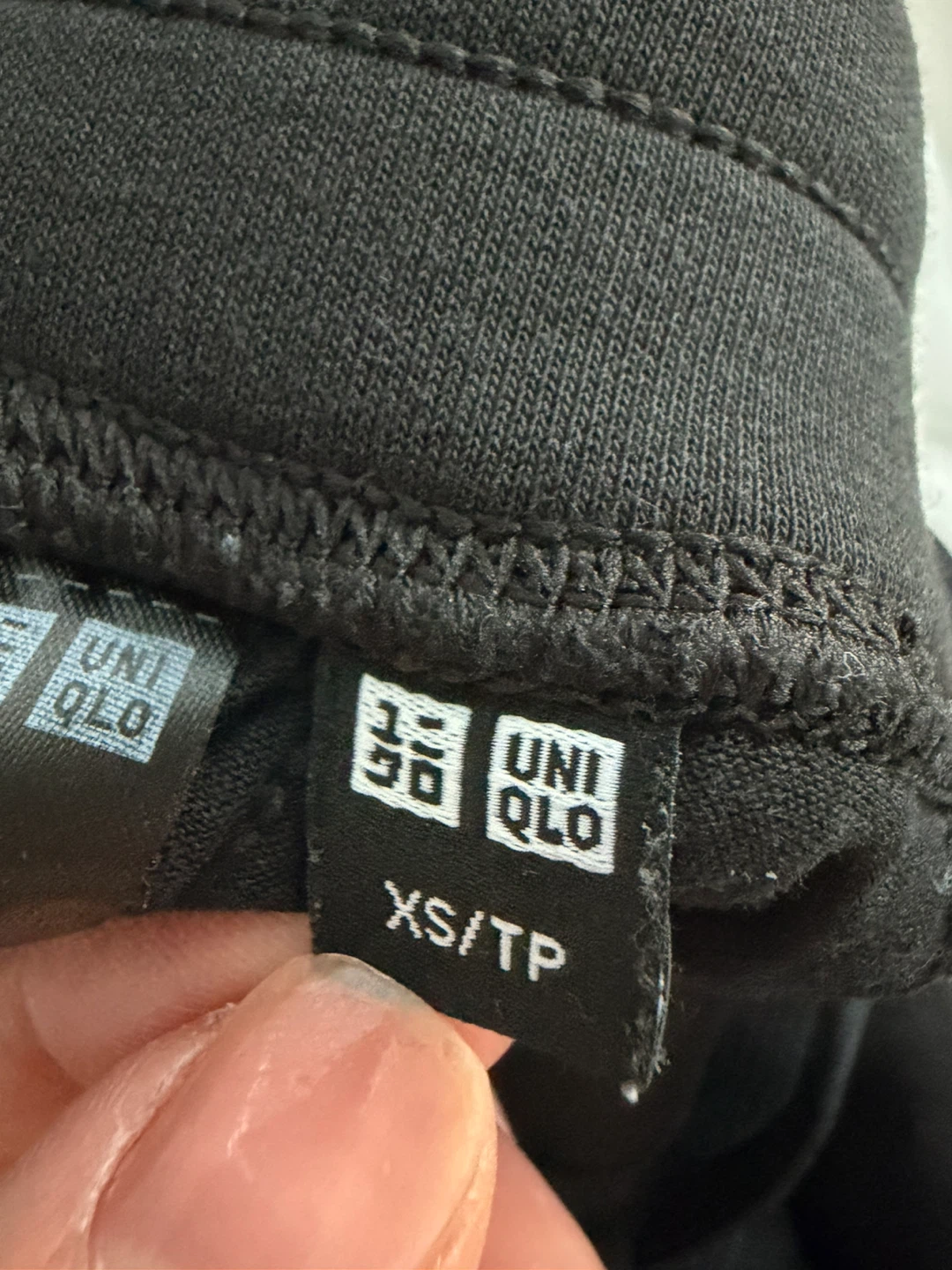 Uniqlo Black Wide-Leg Sweatpants XS - photo 5