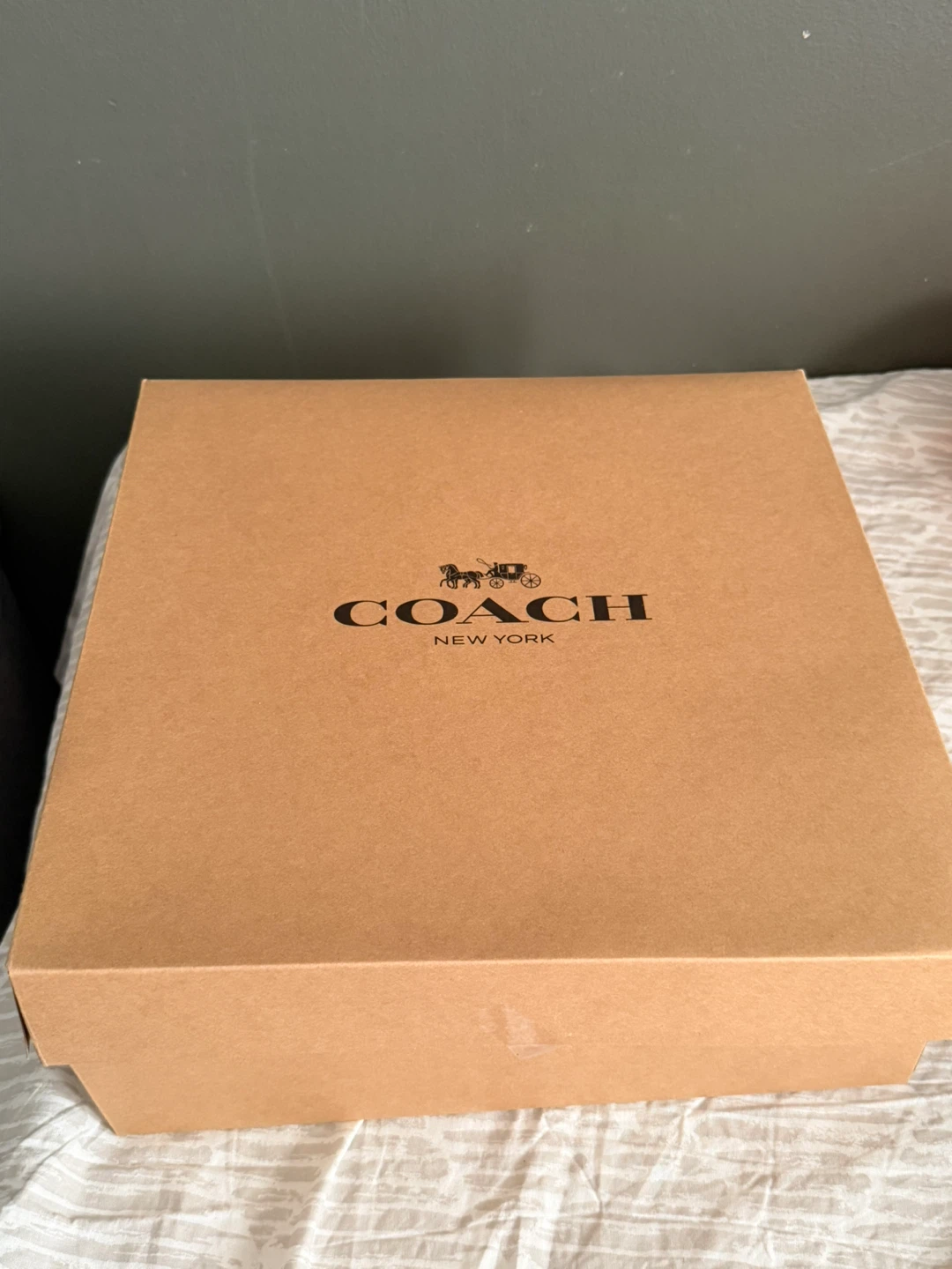 Authentic Coach New York Empty Gift Box