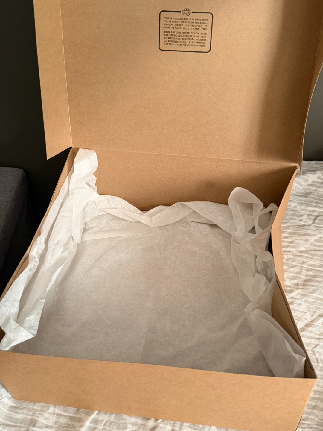 Authentic Coach New York Empty Gift Box - photo 2