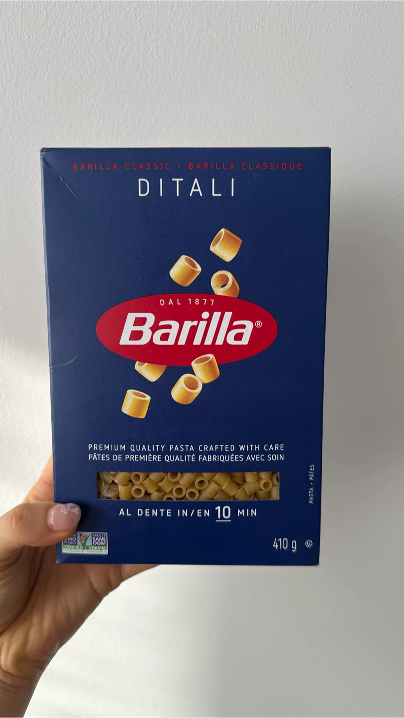 (new) Barilla ditali pasta #freecycle
