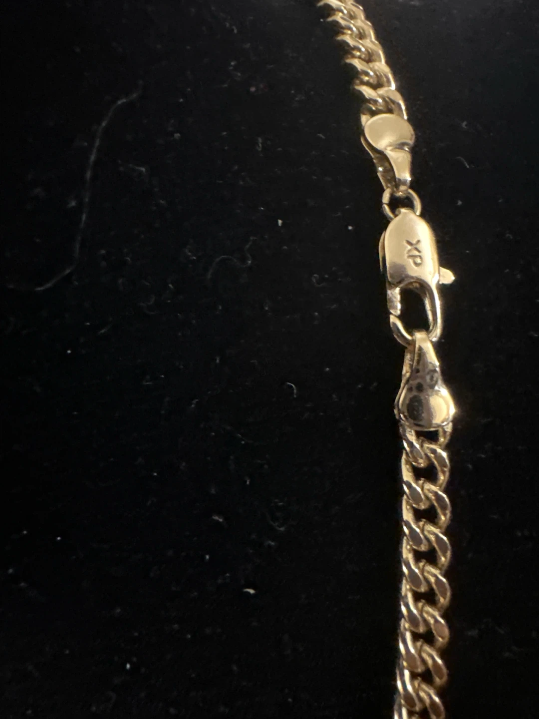 14k Gold Tone laminated Cross Necklace - photo 3