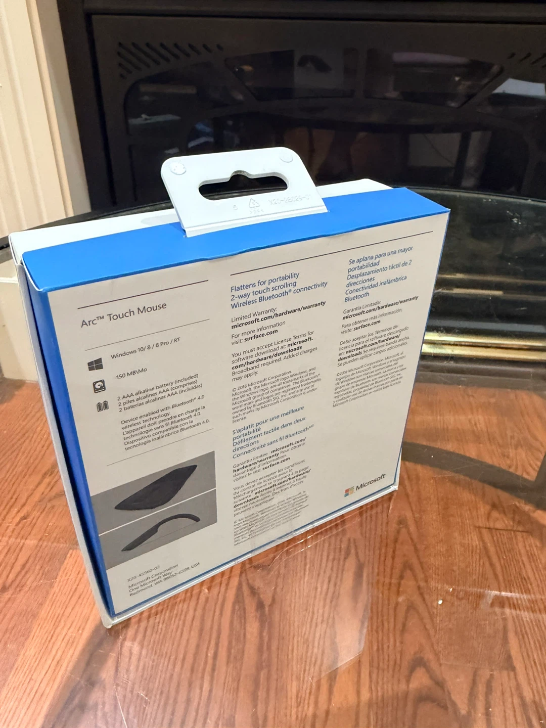 NEW Microsoft Surface Arc Touch Wireless Mouse – Black - photo 3