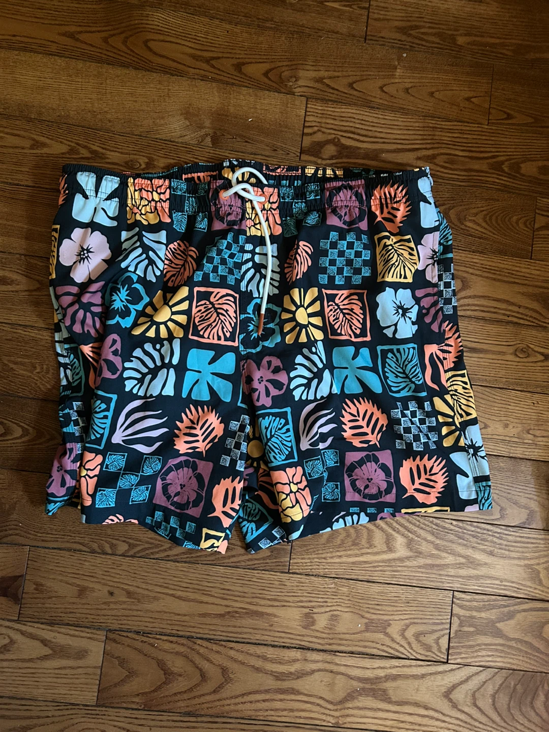 Vans Floral Pattern Swim Shorts
