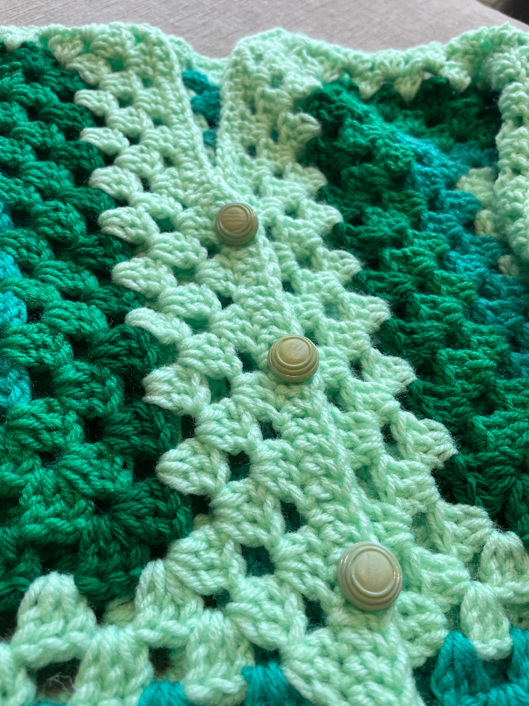 Handmade Crochet Cardigan kids - photo 2
