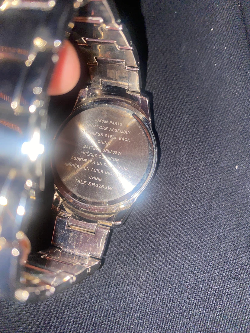 Quartz Stainless Steel Wristwatch - photo 3